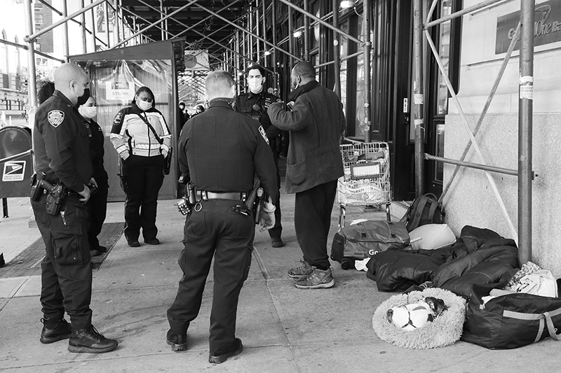Homeless : Street Life : New York : Personal Photo Projects :  Richard Moore Photography : Photographer : 